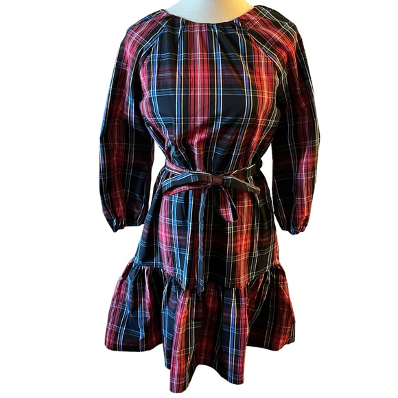 Draper James Plaid Dress - Picture 1 of 4